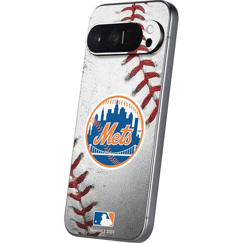 MLB New York Mets Game Ball Pixel 9 Pro XL Skin